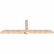 Ekena Millwork Eugene Smooth Timber Gable Bracket, Douglas Fir, 108"W x 36"H x 5 1/2"D x 5 1/2"F, 8/12 Pitch GBW108X36X0606EUG00SDF - alternate 3